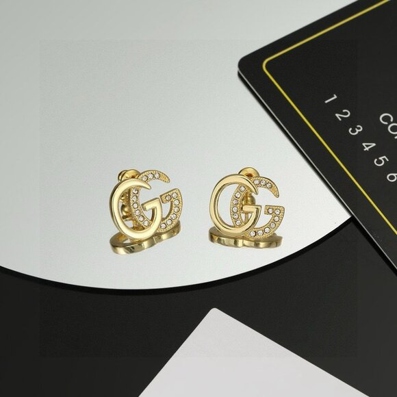 Gucci Gold Iconic Fashion Hoops - Picture 3 of 6